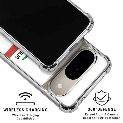 California Republic Google Pixel 10 Clear Case